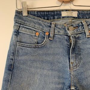 Levi’s Altered 711 Skinny Jeans